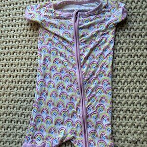 Little Sleepies Shortie Zippie 12-18mo